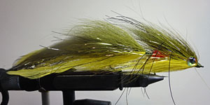 Great Lakes Deceiver - Articulated 8 inch - Yellow-Olive - Streamside ...