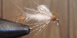 White Wet Fly - Streamside Au Sable River Fly Fishing Guides