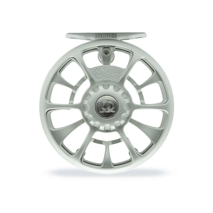 Ross Evolution FS Fly Reel 9/10 wt Platinum - Streamside Au Sable River ...