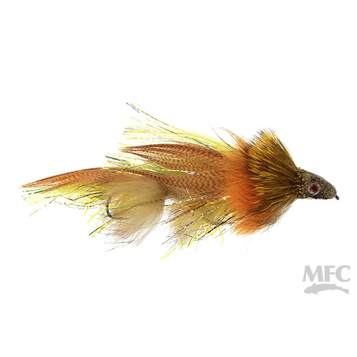 Drunk & Disorderly #2 Olive/Gold - Streamside Au Sable River Fly ...